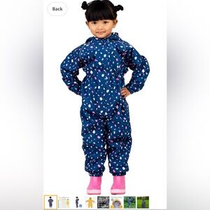 Jan & Jul Waterproof Rain Suit (1T)